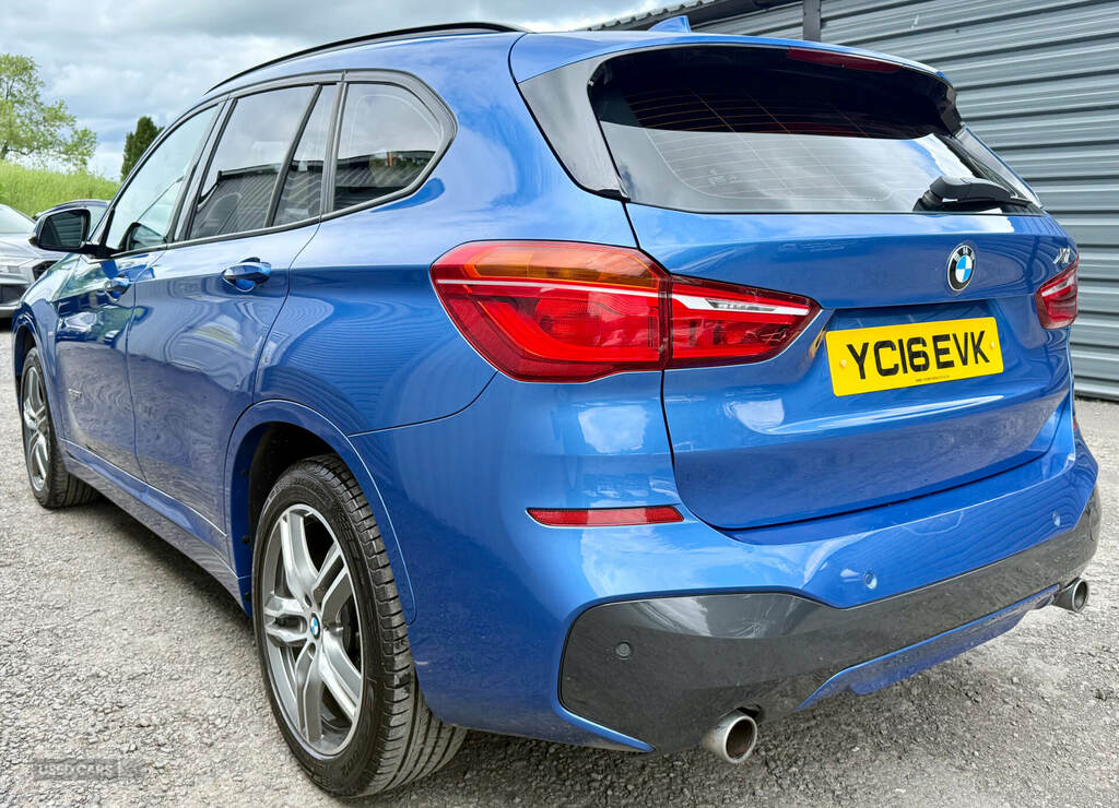 BMW X1 Xdrive 20D M Sport YC16EVK Blue #6