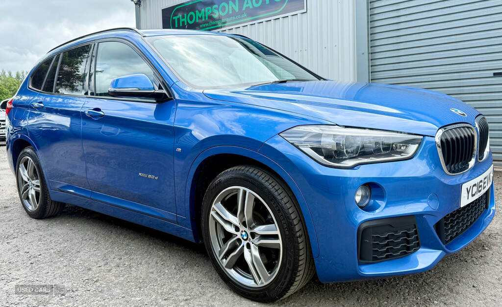 BMW X1 Xdrive 20D M Sport Blue