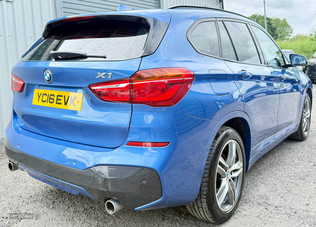 BMW X1 Xdrive 20D M Sport YC16EVK Blue #3