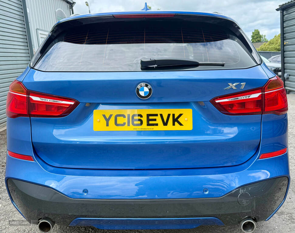 BMW X1 Xdrive 20D M Sport YC16EVK Blue #4