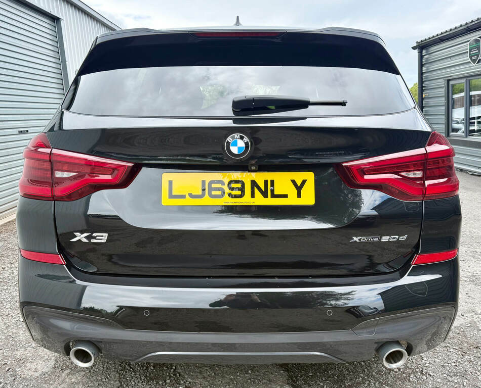BMW X3 Xdrive20d M Sport Step LJ69NLY Black #4