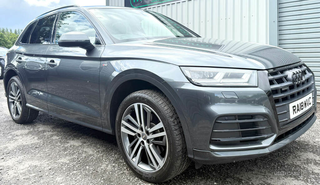 Audi Q5 2.0 Tdi Quattro S Line S Tronic Grey