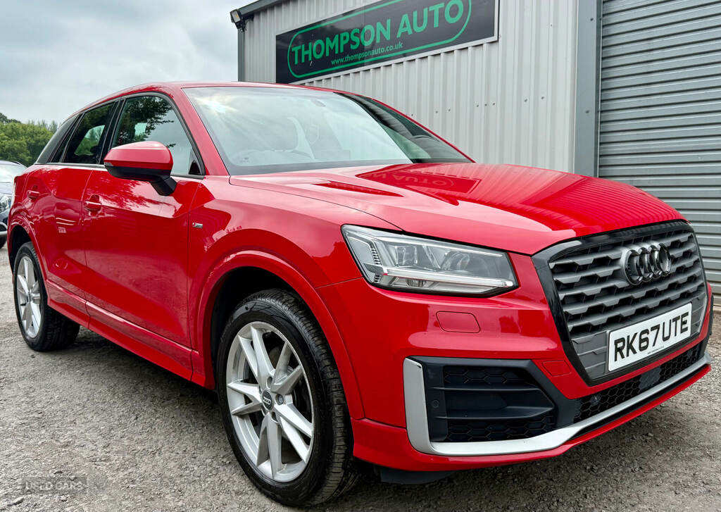 Audi Q2 1.6 Tdi S Line Red