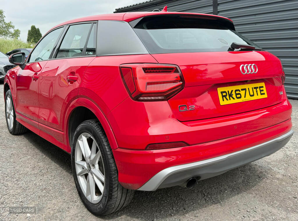Audi Q2 1.6 Tdi S Line Red #6