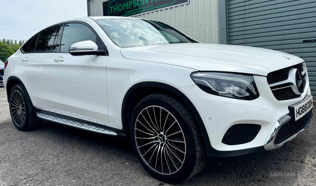 Mercedes-Benz GLC Class Glc 220D 4Matic Sport 9G-tronic White