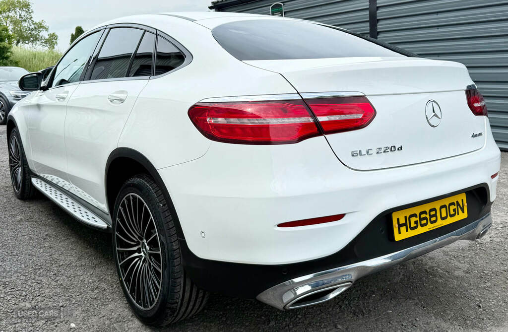 Mercedes-Benz GLC Class Glc 220D 4Matic Sport 9G-tronic White #6