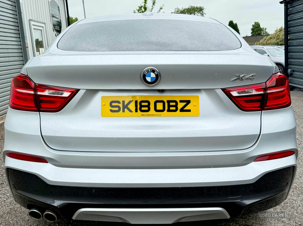 BMW X4 Xdrive30d M Sport Step Silver #4