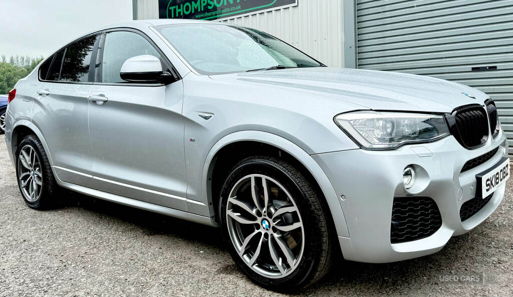 BMW X4 Xdrive30d M Sport Step Silver
