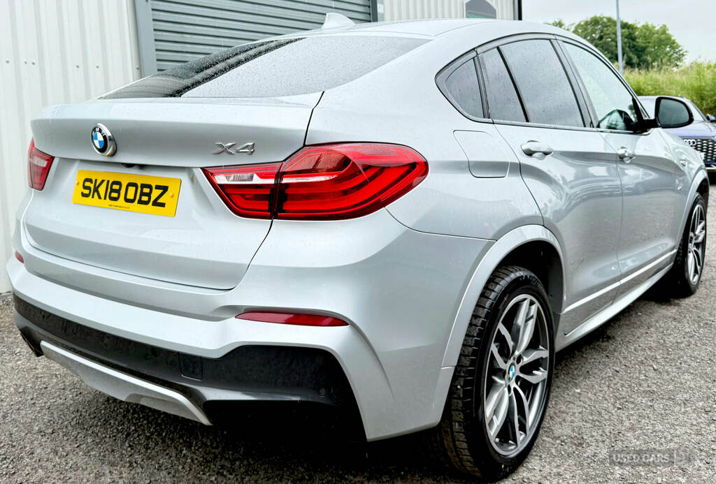 BMW X4 Xdrive30d M Sport Step Silver #3