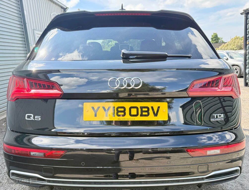 Audi Q5 2.0 Tdi Quattro S Line S Tronic Black #4