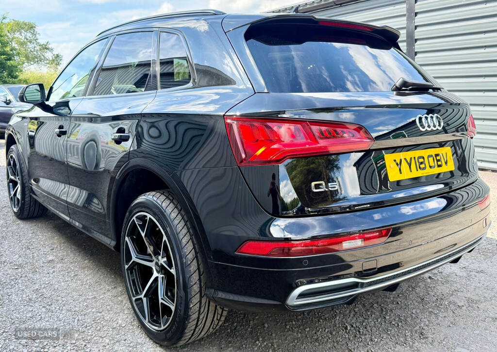 Audi Q5 2.0 Tdi Quattro S Line S Tronic Black #6