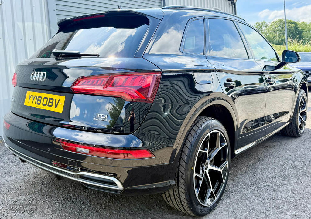 Audi Q5 2.0 Tdi Quattro S Line S Tronic Black #3