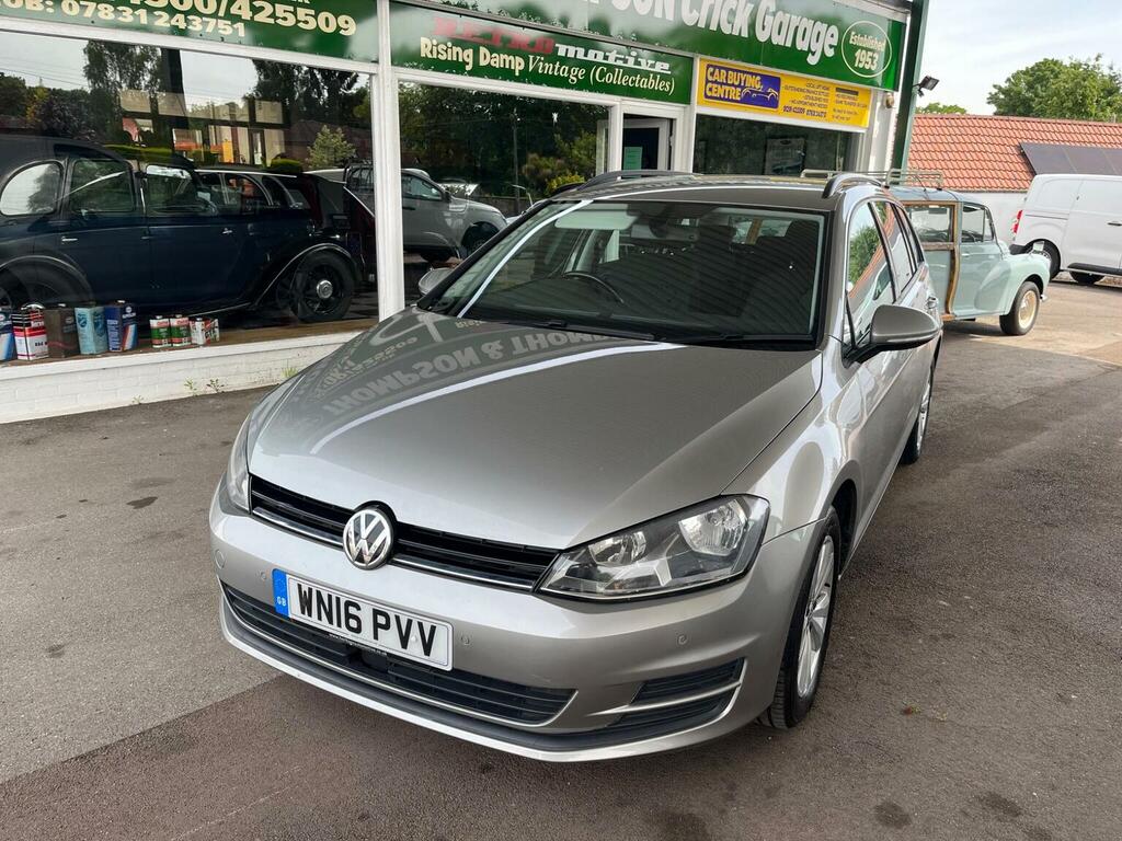 Volkswagen Golf Estate 1.6 Tdi Bluemotion Tech Se Euro 6 Ss WN16PVV Silver #3