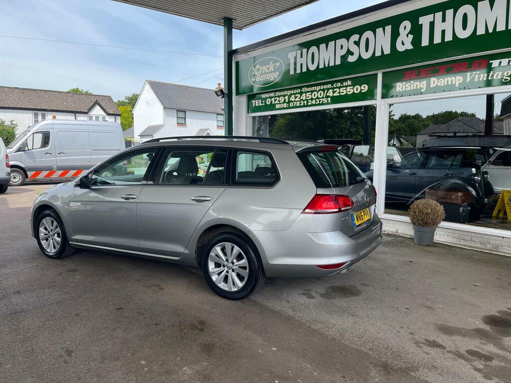 Volkswagen Golf Estate 1.6 Tdi Bluemotion Tech Se Euro 6 Ss WN16PVV Silver #2