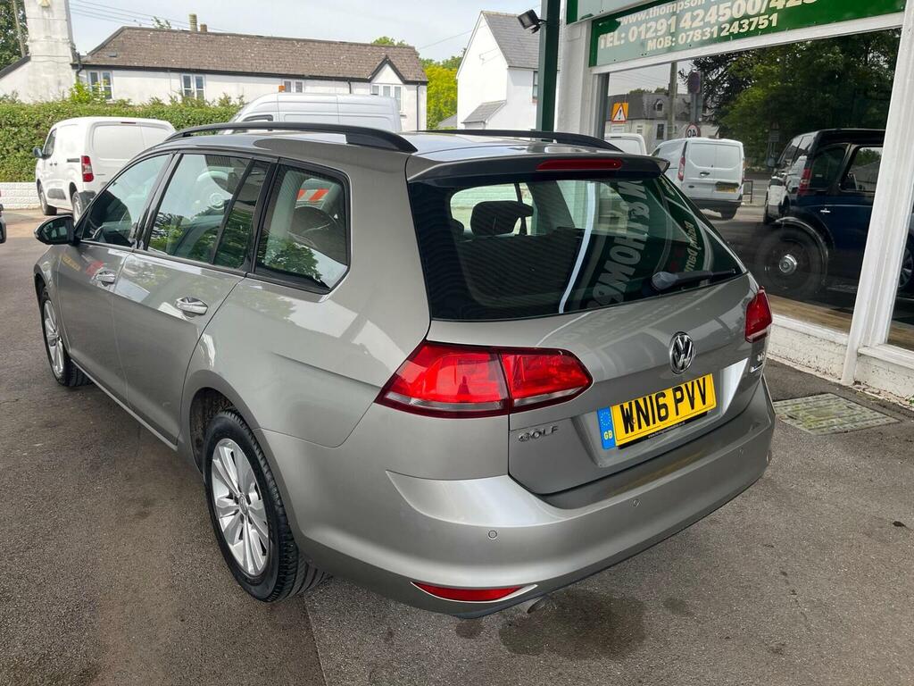 Volkswagen Golf Estate 1.6 Tdi Bluemotion Tech Se Euro 6 Ss WN16PVV Silver #5