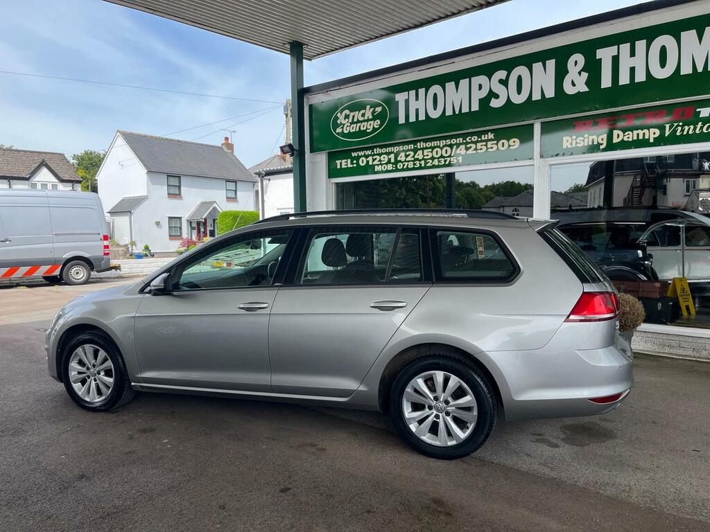 Volkswagen Golf Estate 1.6 Tdi Bluemotion Tech Se Euro 6 Ss WN16PVV Silver #4