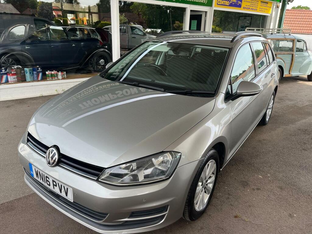 Volkswagen Golf Estate 1.6 Tdi Bluemotion Tech Se Euro 6 Ss WN16PVV Silver #6