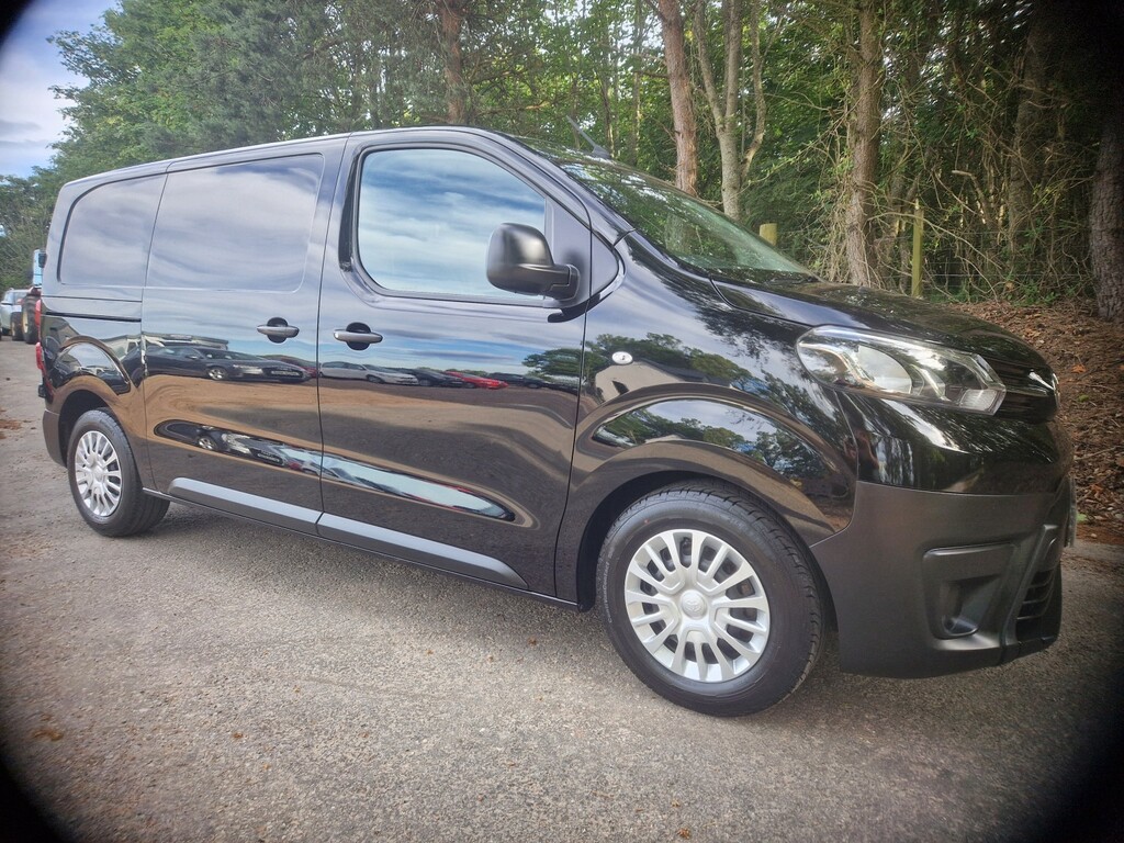 Toyota PROACE Panel Van 1.5 D Icon 3 Front Seats 2021 Black