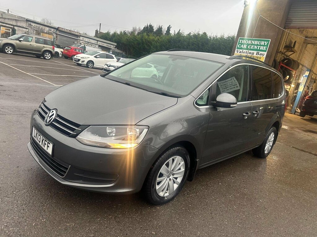 Volkswagen Sharan Mpv 2.0 Tdi Bluemotion Tech Se Dsg Euro 5 Ss Grey #3