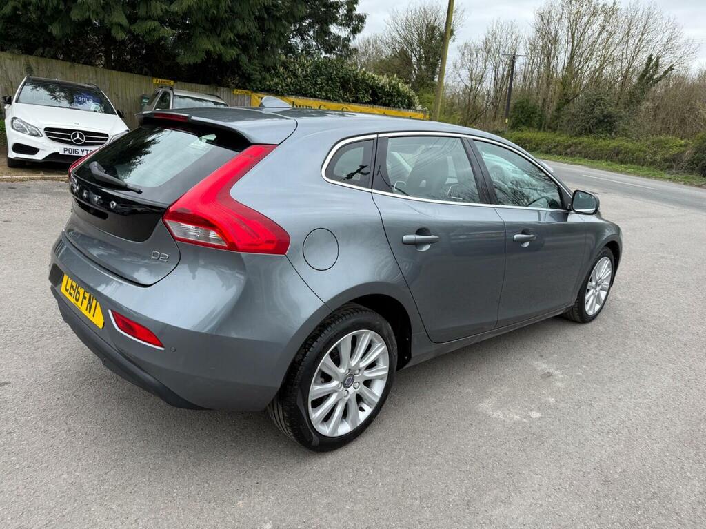 Volvo V40 Hatchback 2.0 D2 Se Lux Nav Euro 6 Ss 2016 CE16FNT Grey #6
