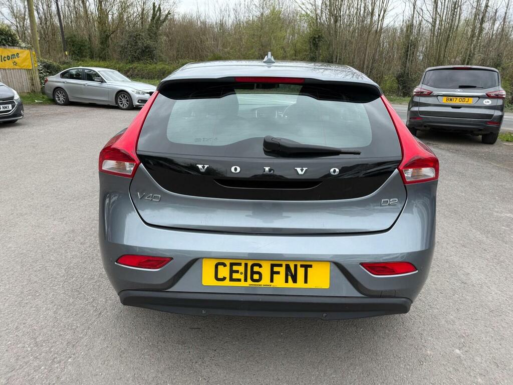 Volvo V40 Hatchback 2.0 D2 Se Lux Nav Euro 6 Ss 2016 CE16FNT Grey #5