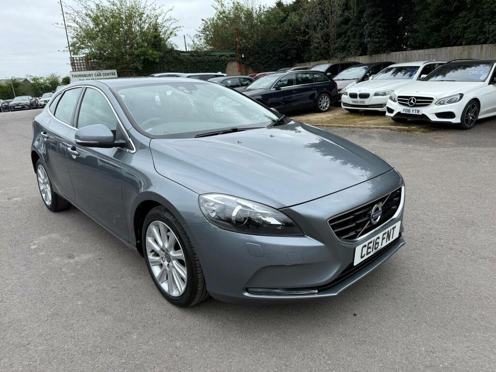 Volvo V40 Hatchback 2.0 D2 Se Lux Nav Euro 6 Ss 2016 Grey
