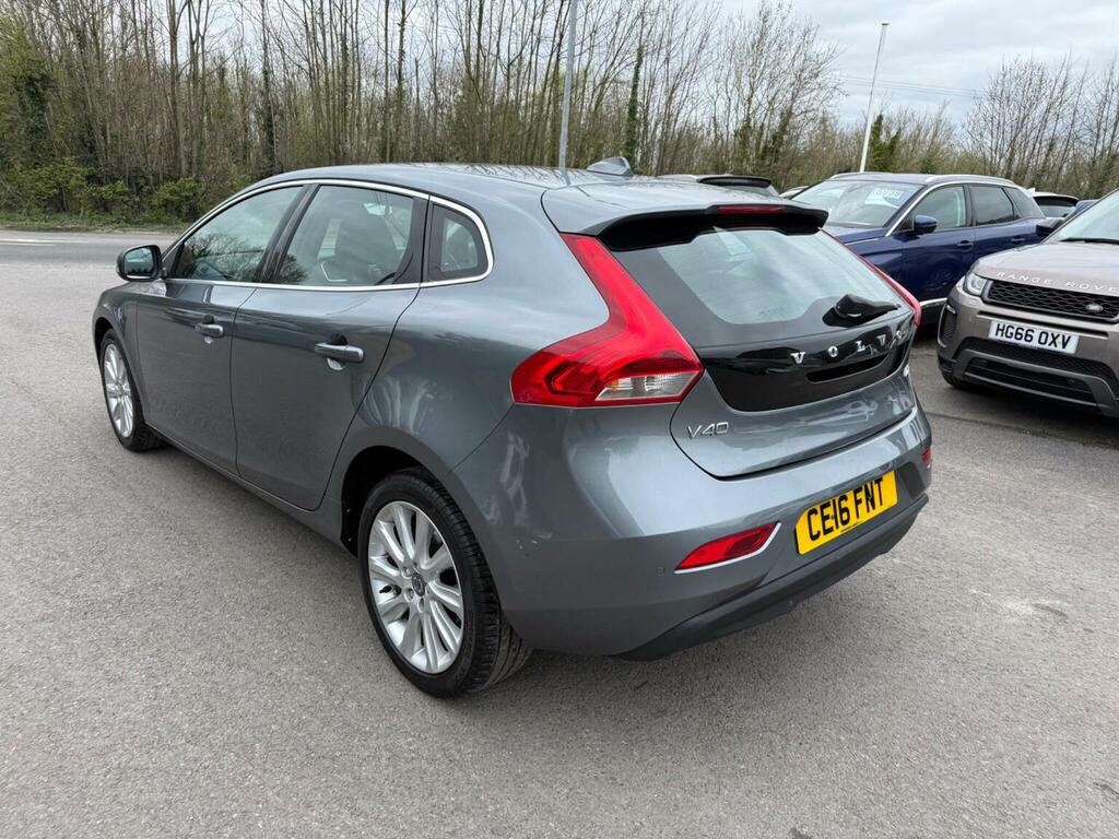 Volvo V40 Hatchback 2.0 D2 Se Lux Nav Euro 6 Ss 2016 CE16FNT Grey #4