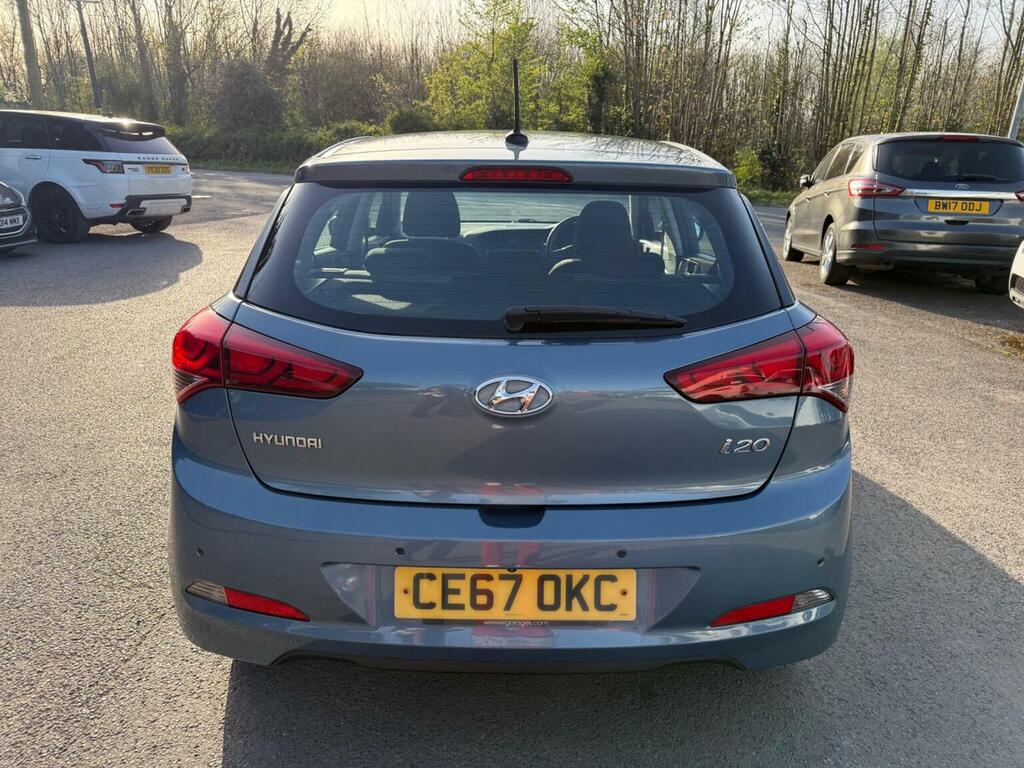Hyundai I20 Hatchback 1.2 Se Euro 6 201767 CE67OKC Blue #5