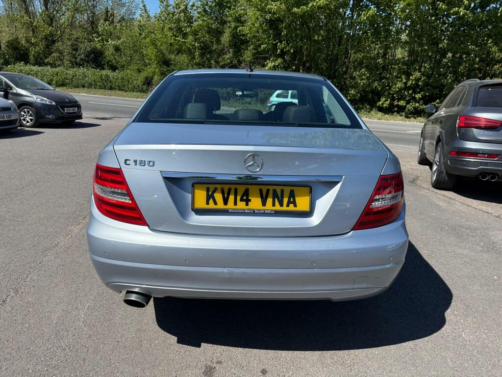 Mercedes-Benz C Class Saloon 1.6 C180 Executive Se G-tronic Euro 6 Ss Silver #5