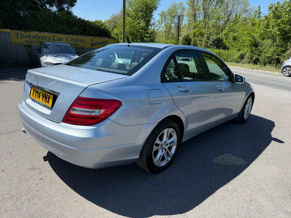 Mercedes-Benz C Class Saloon 1.6 C180 Executive Se G-tronic Euro 6 Ss Silver #6