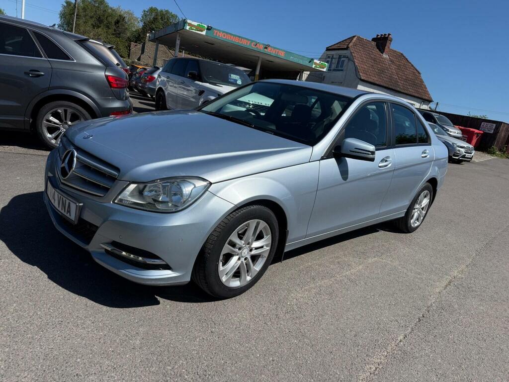 Mercedes-Benz C Class Saloon 1.6 C180 Executive Se G-tronic Euro 6 Ss Silver #3