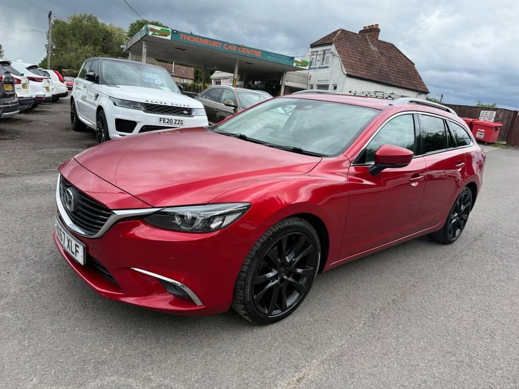 Mazda 6 Estate 2.2 Skyactiv-d Sport Nav Tourer Euro 6 Ss Red #3