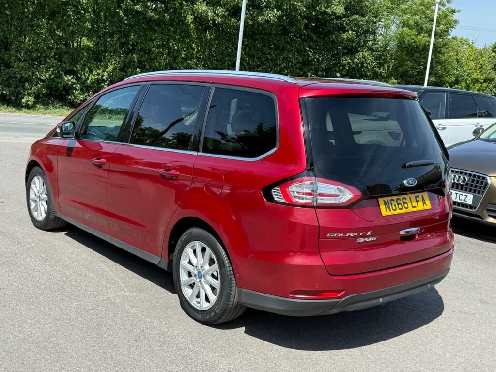 Ford Galaxy Mpv 2.0 Tdci Titanium X Powershift Euro 6 Ss Red #4