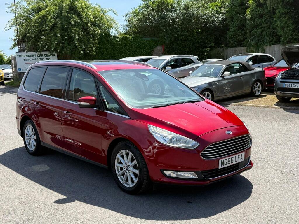 Ford Galaxy Mpv 2.0 Tdci Titanium X Powershift Euro 6 Ss Red