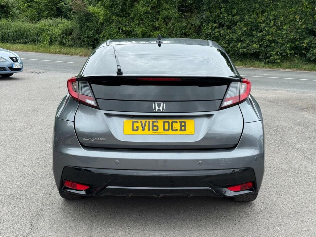 Honda Civic Hatchback 1.8 I-vtec Se Plus Navi Euro 6 GV16OCB Grey #5