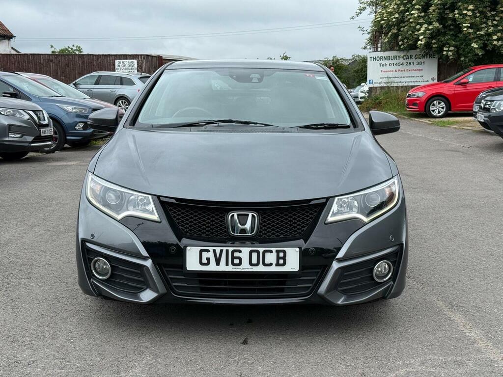 Honda Civic Hatchback 1.8 I-vtec Se Plus Navi Euro 6 GV16OCB Grey #2