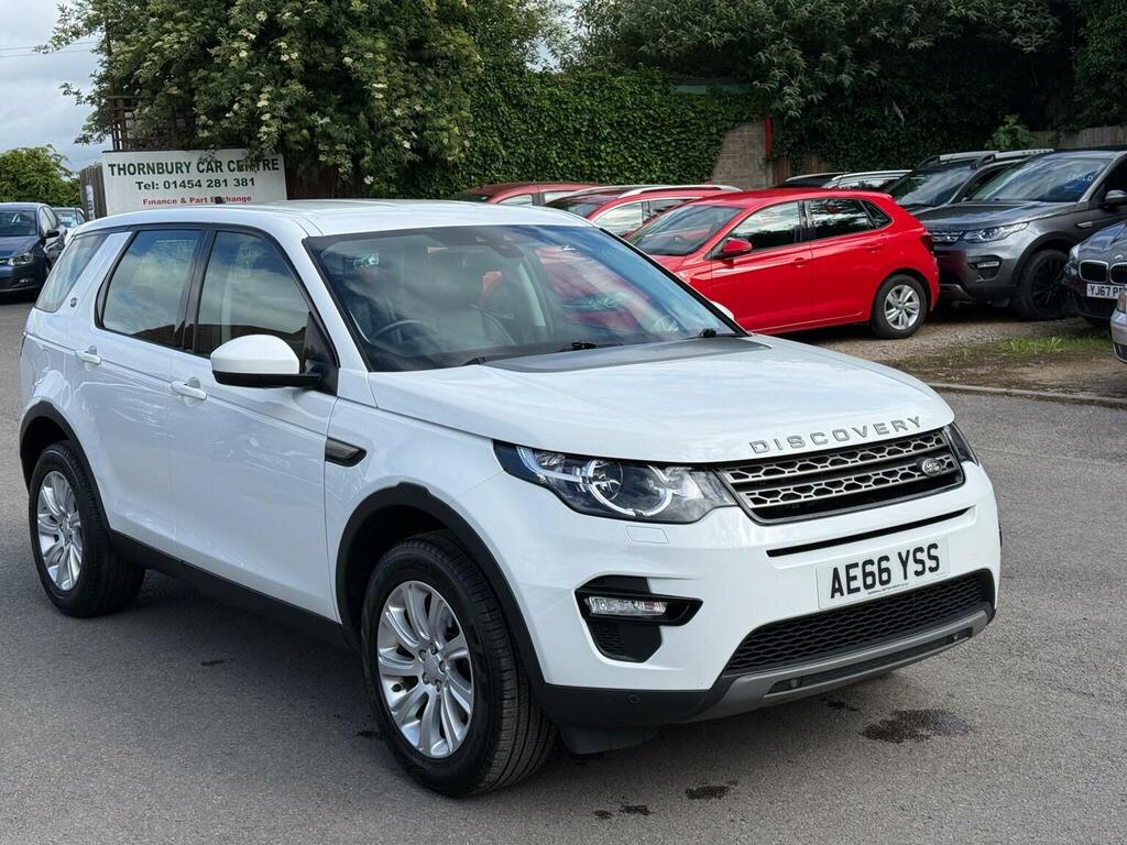 Land Rover Discovery Sport 2.0 Td4 Se Tech 4Wd Euro 6 Ss White