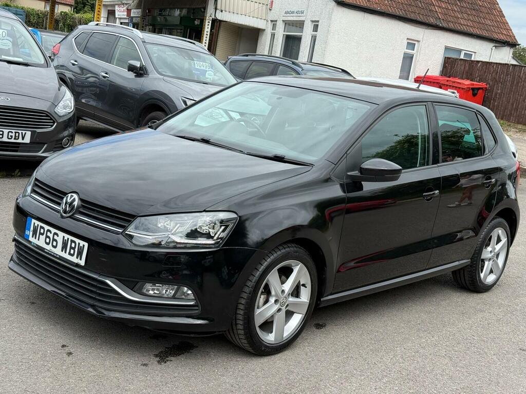 Volkswagen Polo 1.4 Tdi Bluemotion Tech Sel Euro 6 Ss Black #3