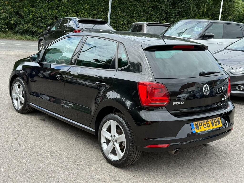 Volkswagen Polo 1.4 Tdi Bluemotion Tech Sel Euro 6 Ss Black #4