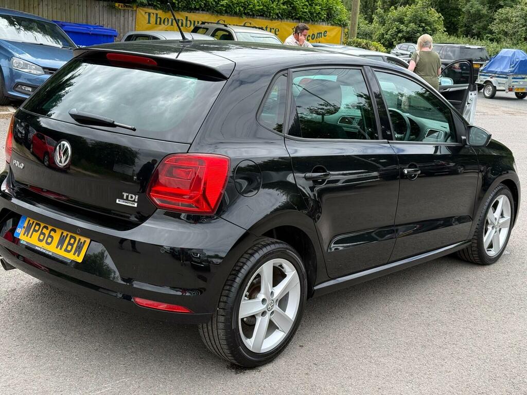 Volkswagen Polo 1.4 Tdi Bluemotion Tech Sel Euro 6 Ss Black #6