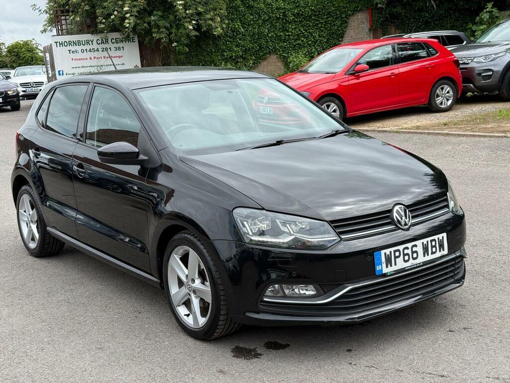 Volkswagen Polo Hatchback 1.4 Tdi Bluemotion Tech Sel Euro 6 Ss Black