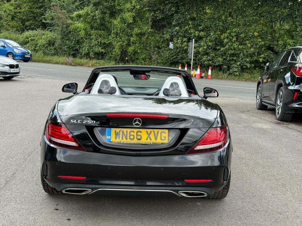 Mercedes-Benz SLC Convertible 2.1 Slc250d Amg Line G-tronic Euro 6 Black #5