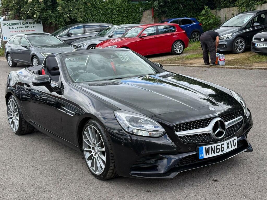Mercedes-Benz SLC Convertible 2.1 Slc250d Amg Line G-tronic Euro 6 Black