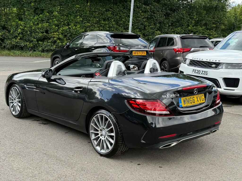 Mercedes-Benz SLC Convertible 2.1 Slc250d Amg Line G-tronic Euro 6 Black #4