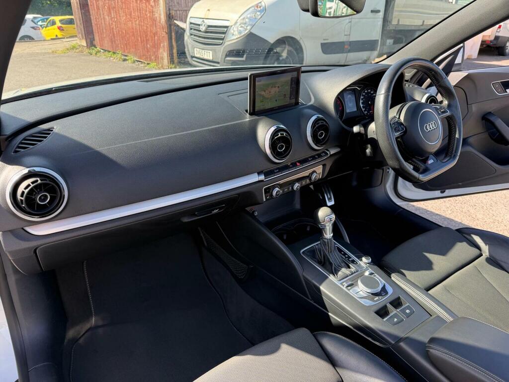 Audi A3 Cabriolet 1.4 Tfsi Cod S Line Convertible S Troni White #19