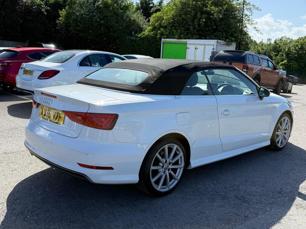 Audi A3 Cabriolet 1.4 Tfsi Cod S Line Convertible S Troni White #39