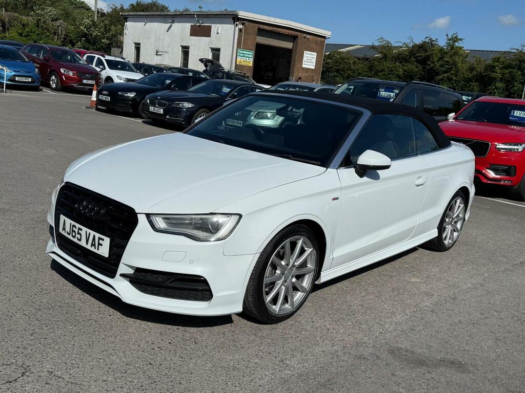 Audi A3 Cabriolet 1.4 Tfsi Cod S Line Convertible S Troni White #36