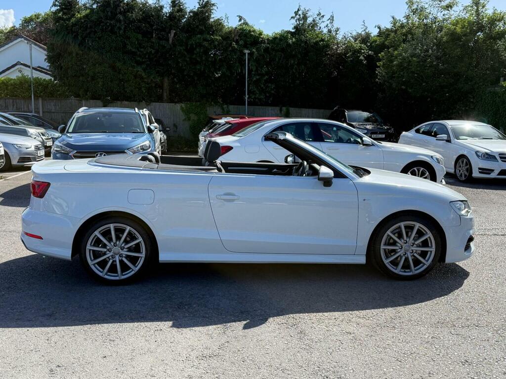 Audi A3 Cabriolet 1.4 Tfsi Cod S Line Convertible S Troni White #45