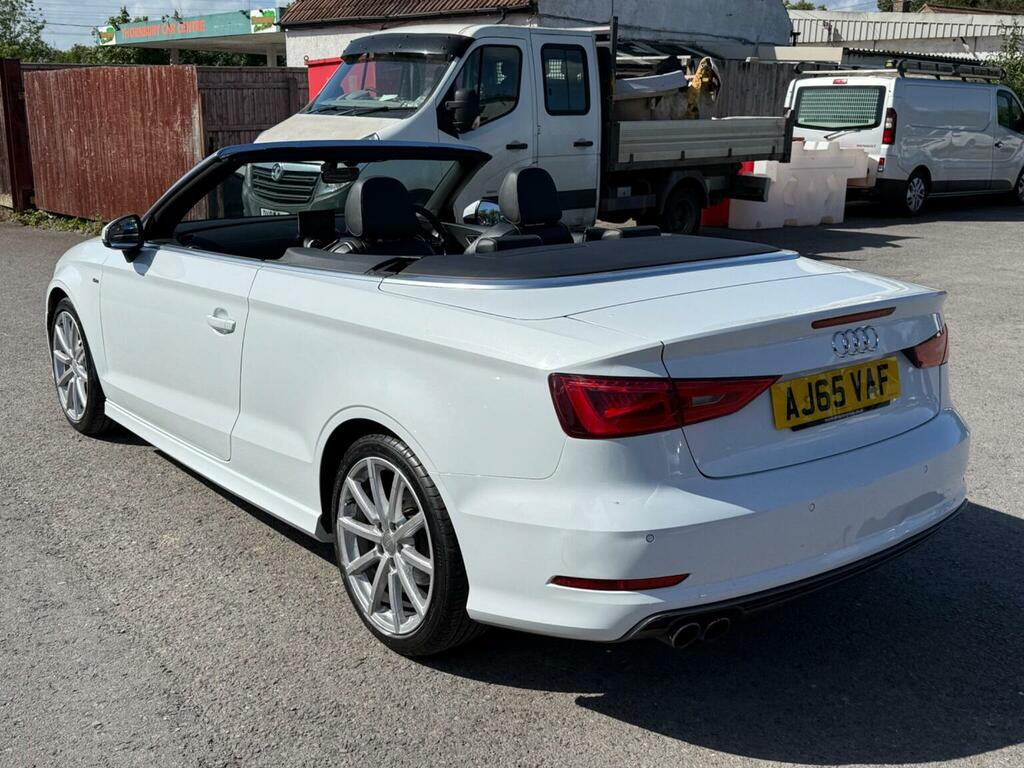 Audi A3 Cabriolet 1.4 Tfsi Cod S Line Convertible S Troni White #42