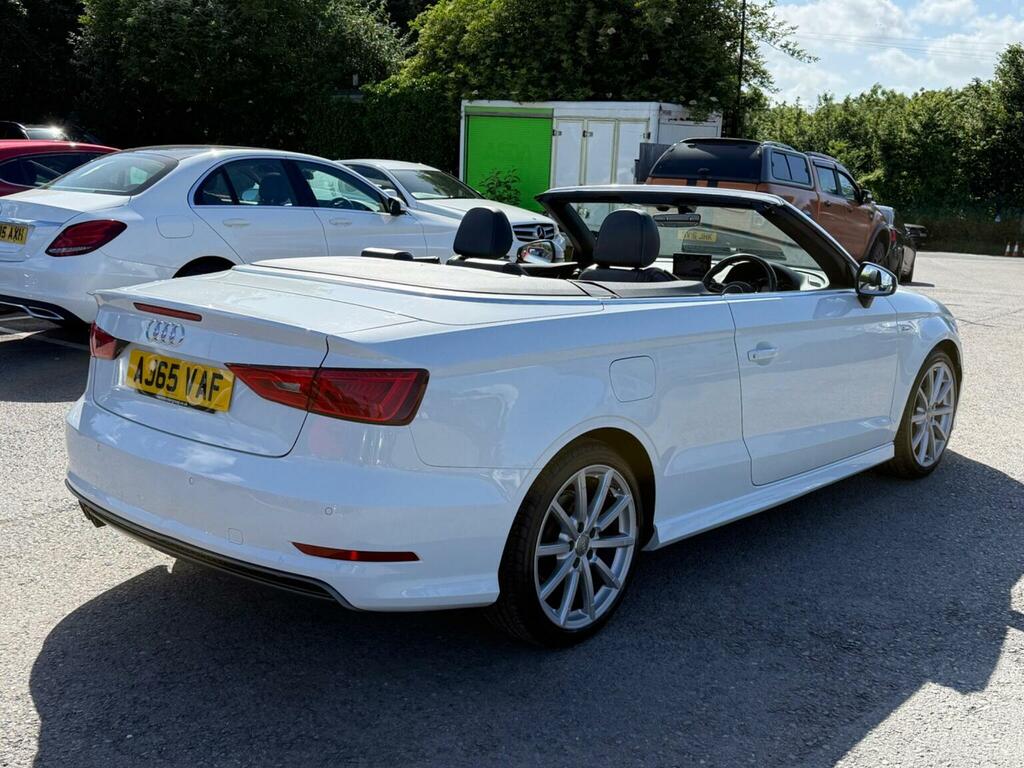 Audi A3 Cabriolet 1.4 Tfsi Cod S Line Convertible S Troni White #44